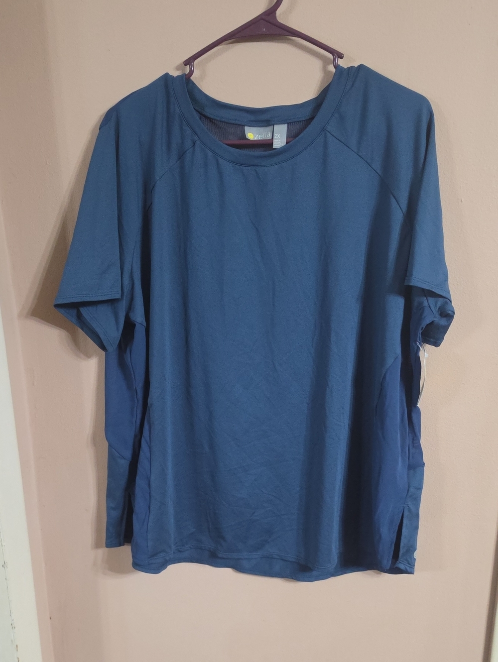 Zella Men’s Slate Blue Short-Sleeve Performance Tee